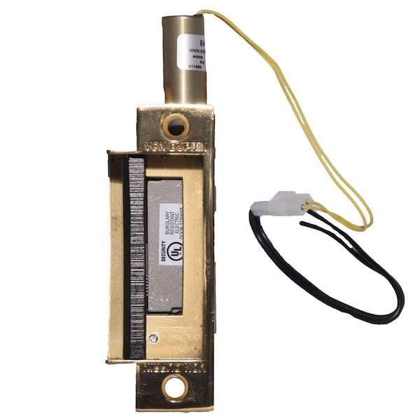 Grade 1 Electric Strike, Fail Safe Electrically Locked 24 VDC, 4-7/8-in x 1-1/4-in Faceplate, For